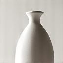 Stilisierte handgefertigte Vase als Icon